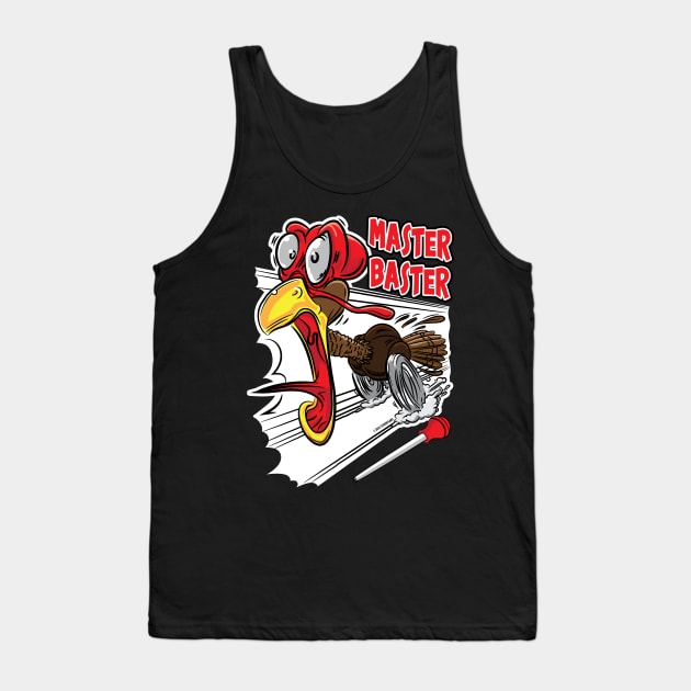 Master Baster Turkey Tank Top by eShirtLabs